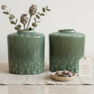 Set Jarrones decorativos